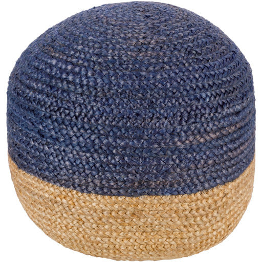 Jute Dover Pouf