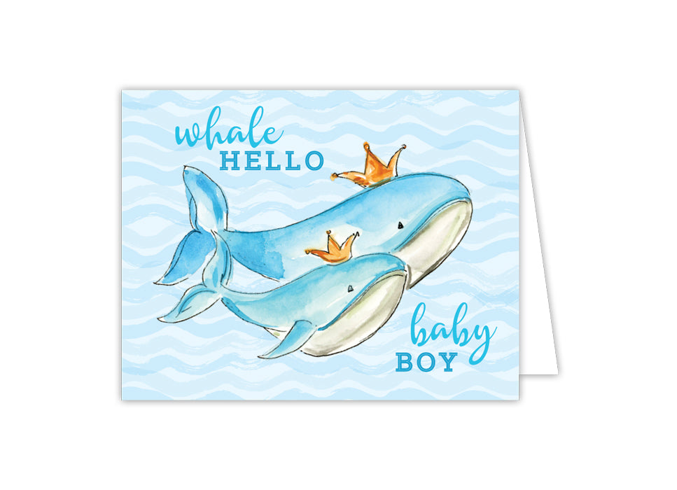 Hello Baby Greetings Card