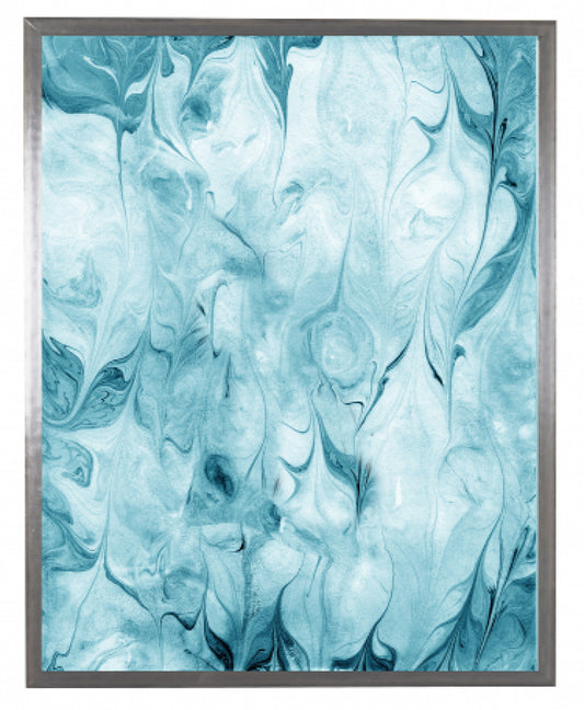 Blue Marbled Art - Online Only