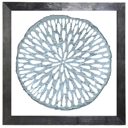 Grey/Blue Circle - Online Only