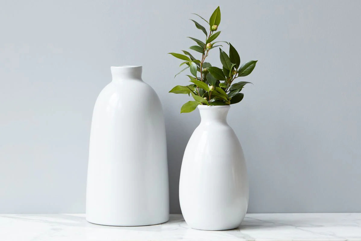 Stone Artisanal Vase, Medium