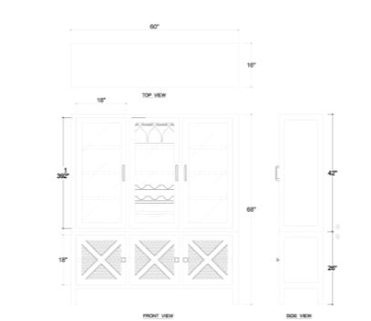Silvia Wine Cabinet TSW