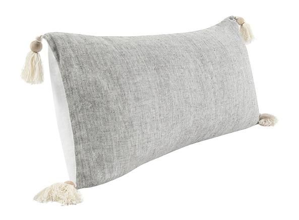 Lima Dark Grey 16" x 36" Pillow