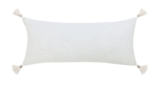 Lima Dark Grey 16" x 36" Pillow