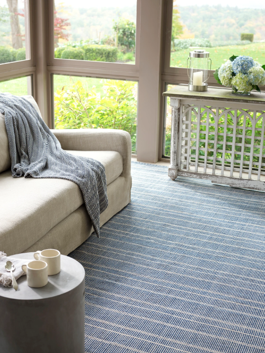 Samson Navy In/Out Rug 2x3