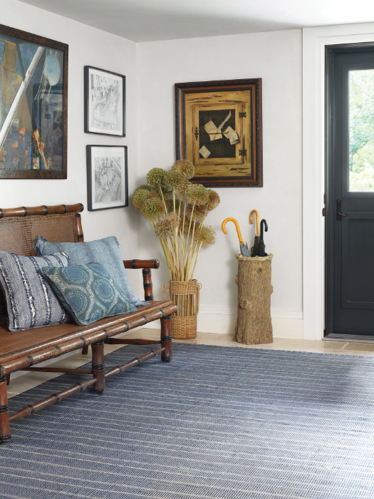 Samson Navy In/Out Rug 2x3