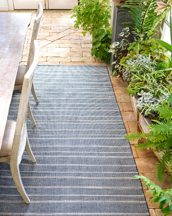 Samson Navy In/Out Rug 2x3