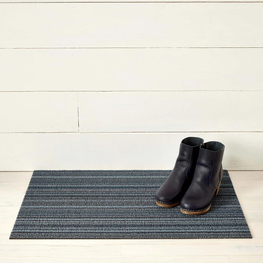Skinny Stripe Shag Mat