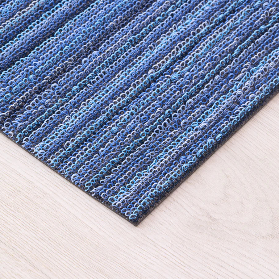Skinny Stripe Shag Mat