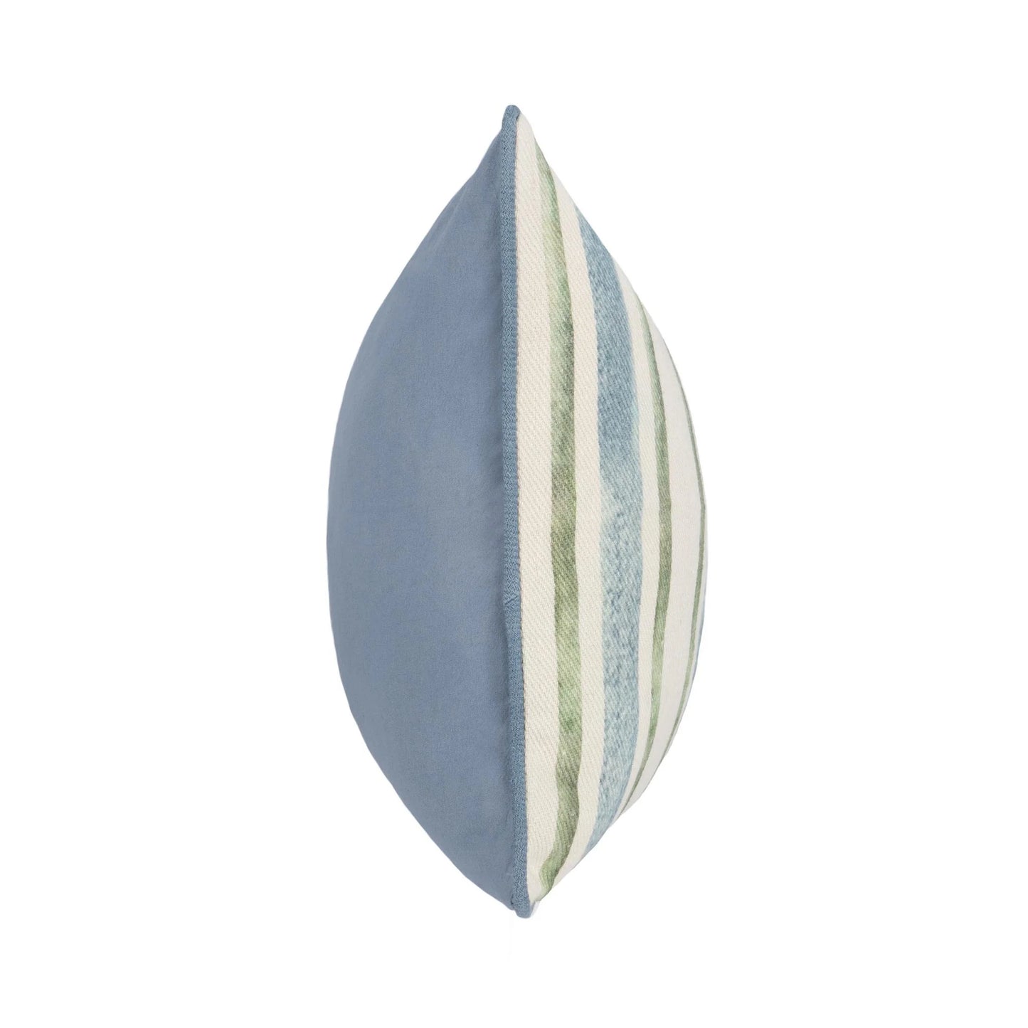 Harbor - Blue/Green Stripe Pillow