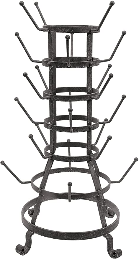 Metal Bottle Holder with Hooks ***
