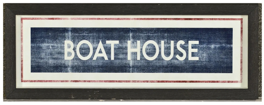 Sign – Boathouse