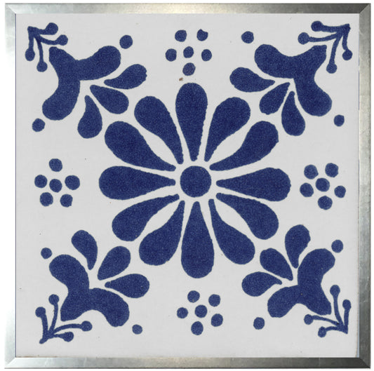 Mosaic Tile J with Lighter Background - Online Only