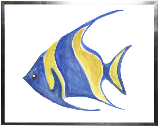 Blue and Yellow Fish - Online Only