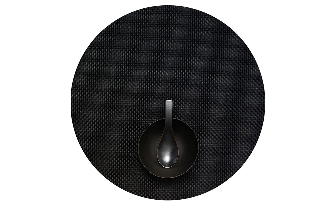Basketweave Tablemat - Round 15" - Online Only