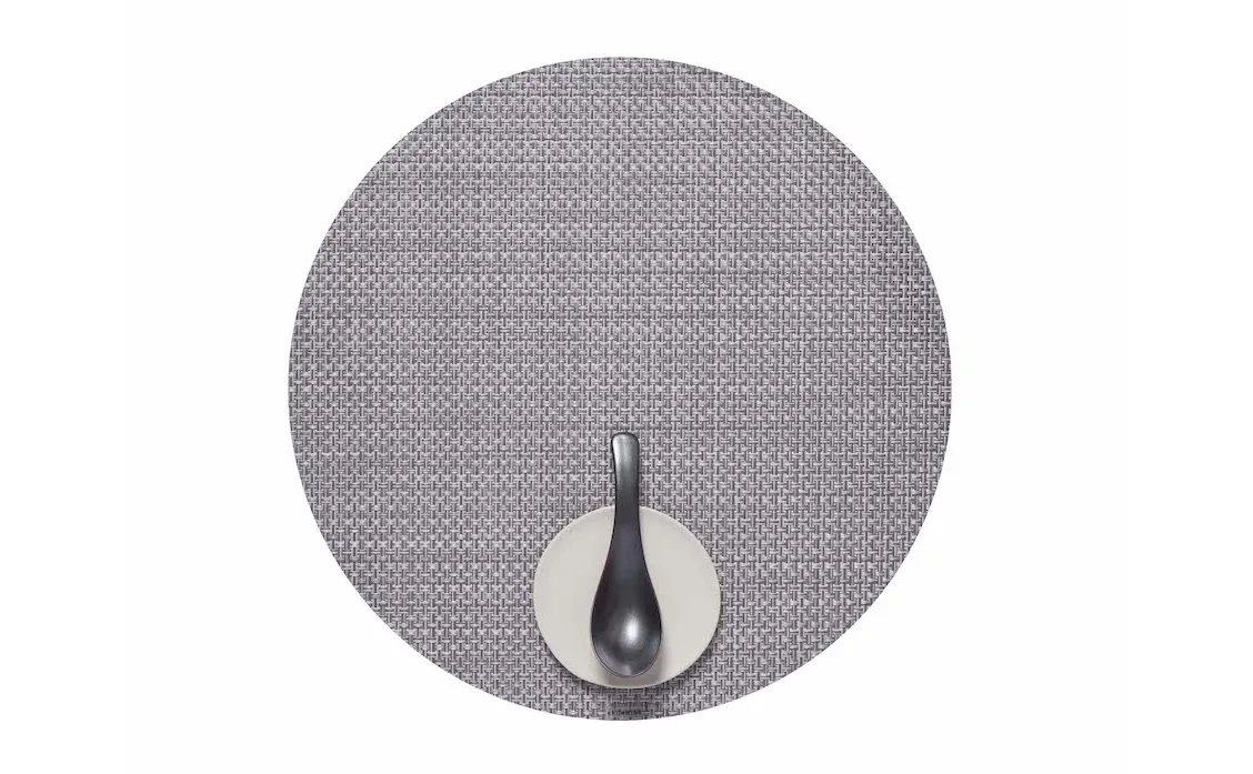 Basketweave Tablemat - Round 15" - Online Only