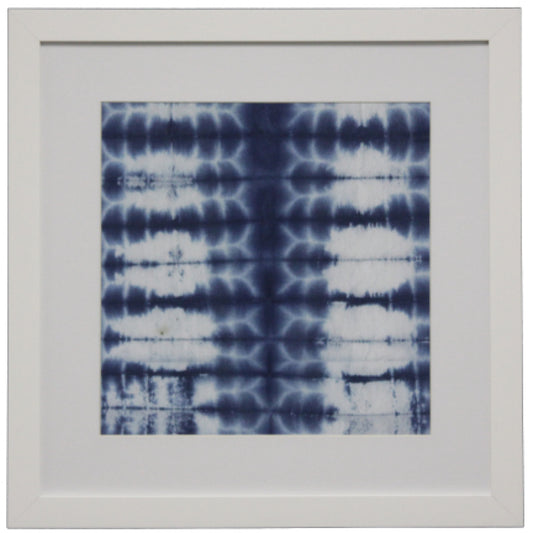 Shibori Indigo 6 Matted - Online Only
