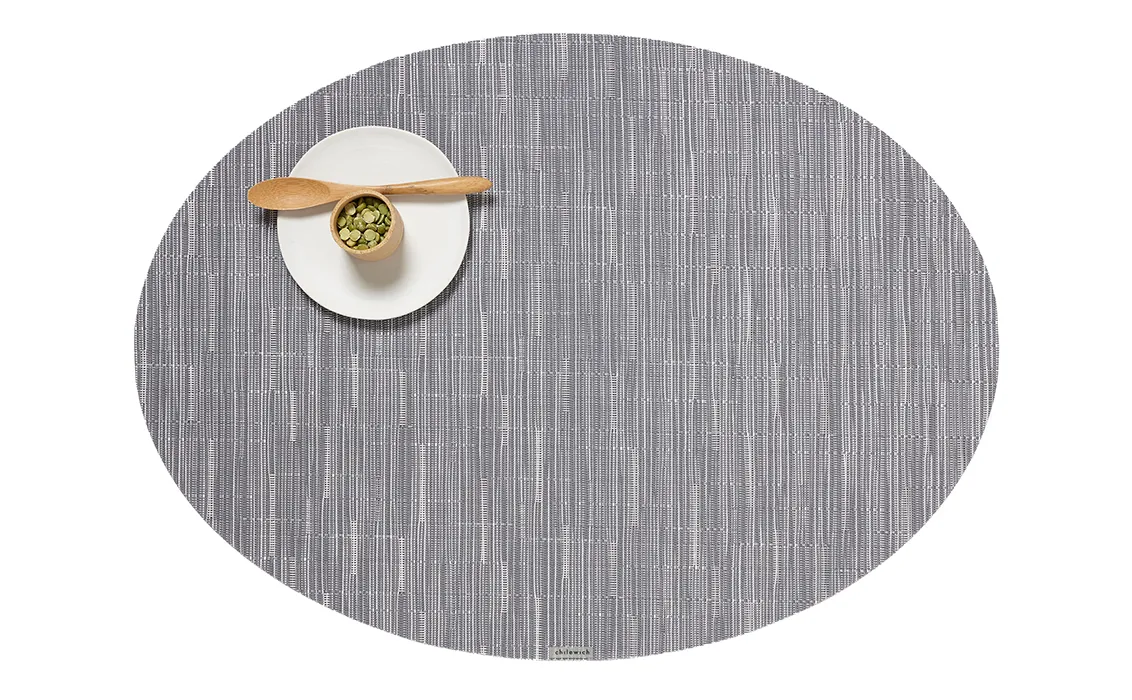 Bamboo Tablemat - Oval 14" x 19.25" - Online Only
