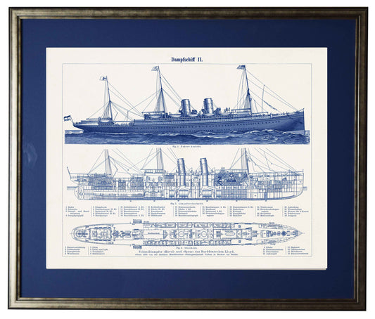 Ship 1, Matted - Online Only