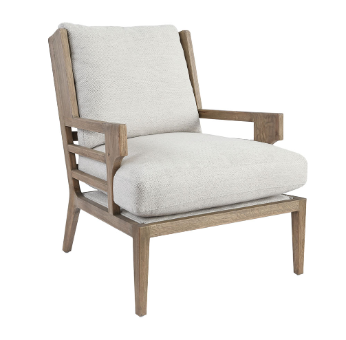 Rodger Accent Chair Pearl White ***