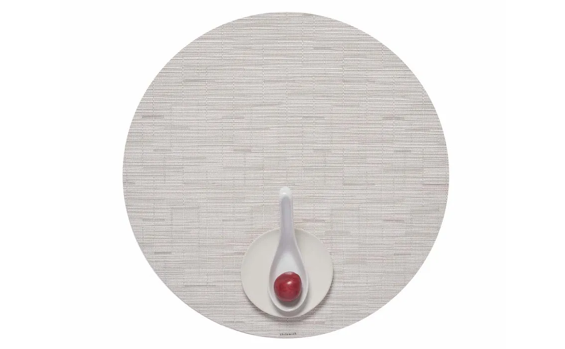 Bamboo Tablemat - Round 15" - Online Only