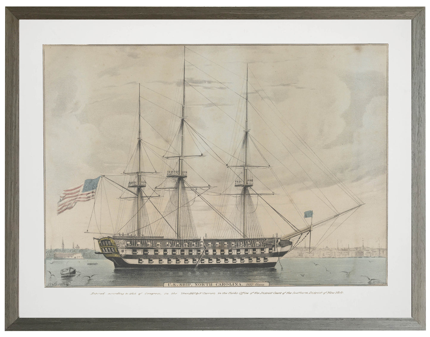 US Ship, North Carolina - Online Only