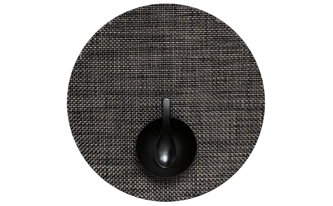 Basketweave Tablemat - Round 15" - Online Only