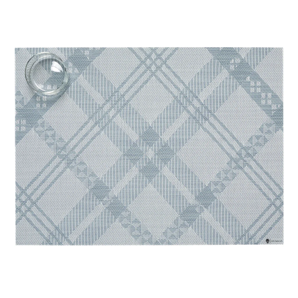 Set of 4 Ribbons Placemats - Blue