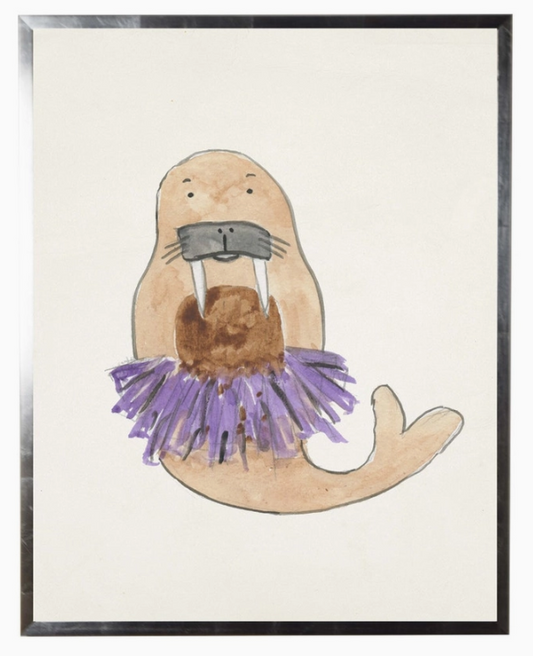 E Walrus with Tutu - Online Only