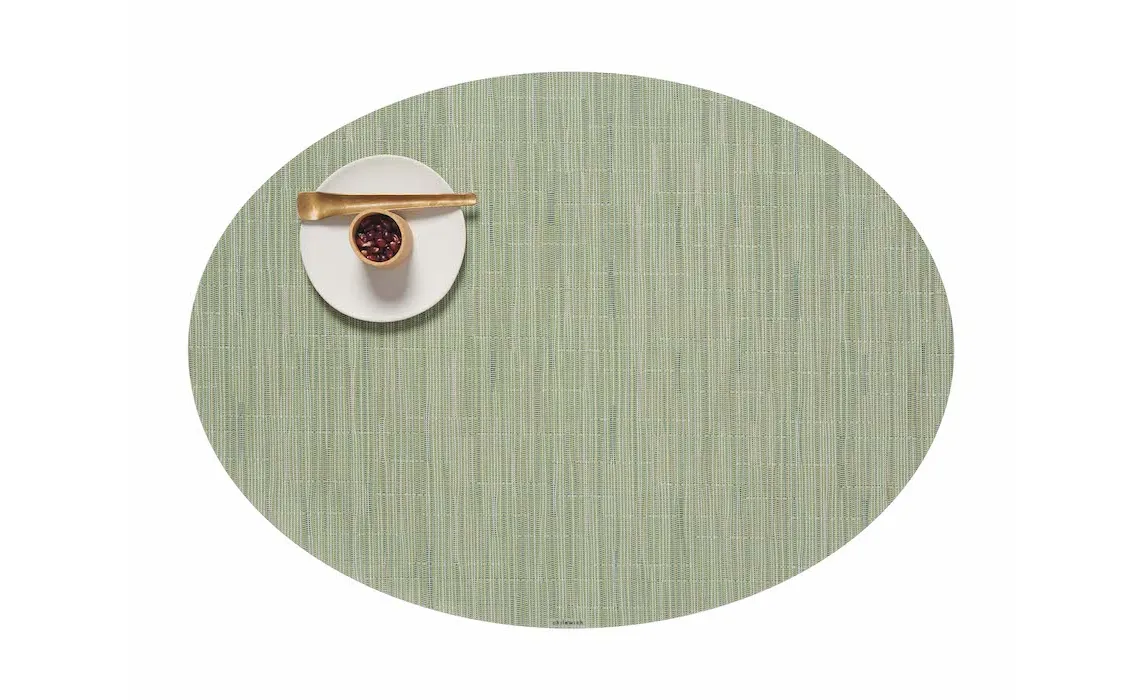 Bamboo Tablemat - Oval 14" x 19.25" - Online Only