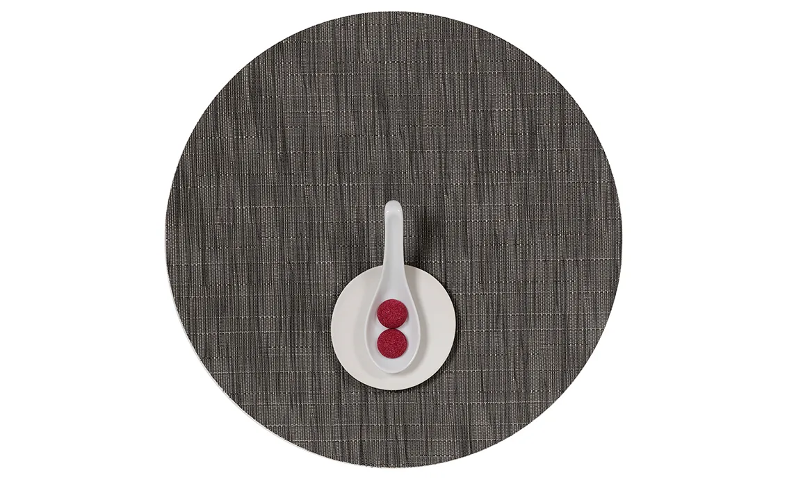 Bamboo Tablemat - Round 15" - Online Only