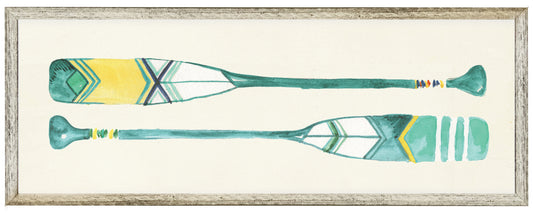 Watercolor Oar Pair I - Online Only