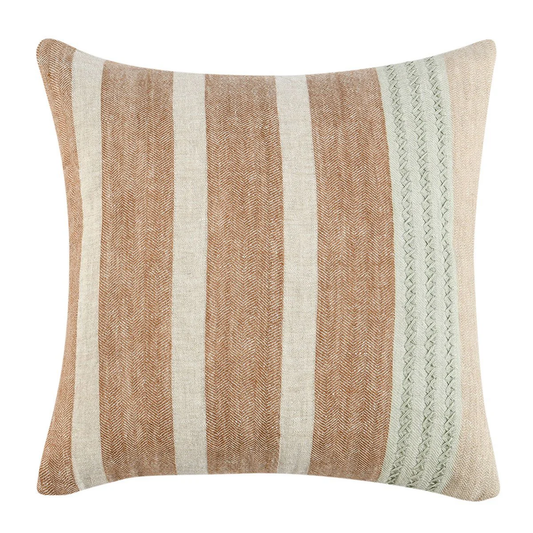 Sherry 22" x 22" - Hazel/ Natural Pillow