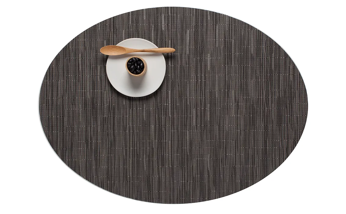 Bamboo Tablemat - Oval 14" x 19.25" - Online Only