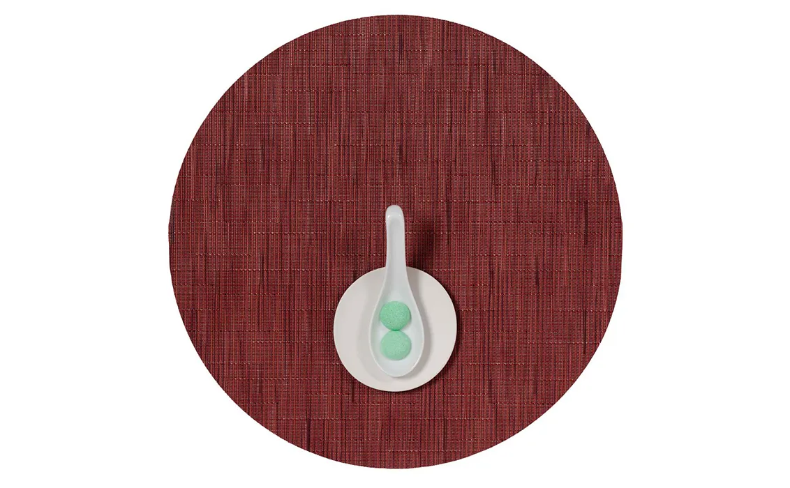 Bamboo Tablemat - Round 15" - Online Only