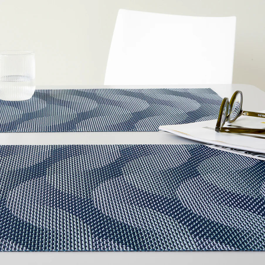 Set of 4 Arc Placemats - Indigo