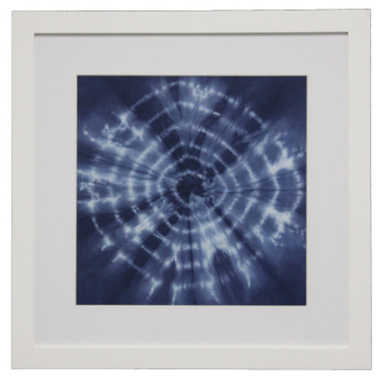 Shibori Indigo 2 Matted - Online Only