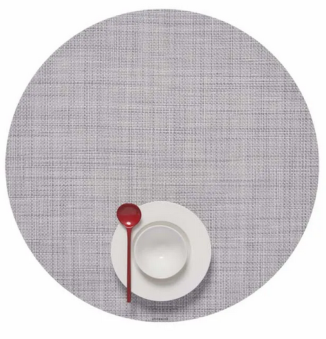 Mini Basketweave Round Placemat
