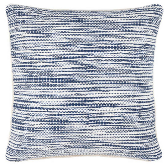 Tideline Navy Indoor/Outdoor Decorative Pillow