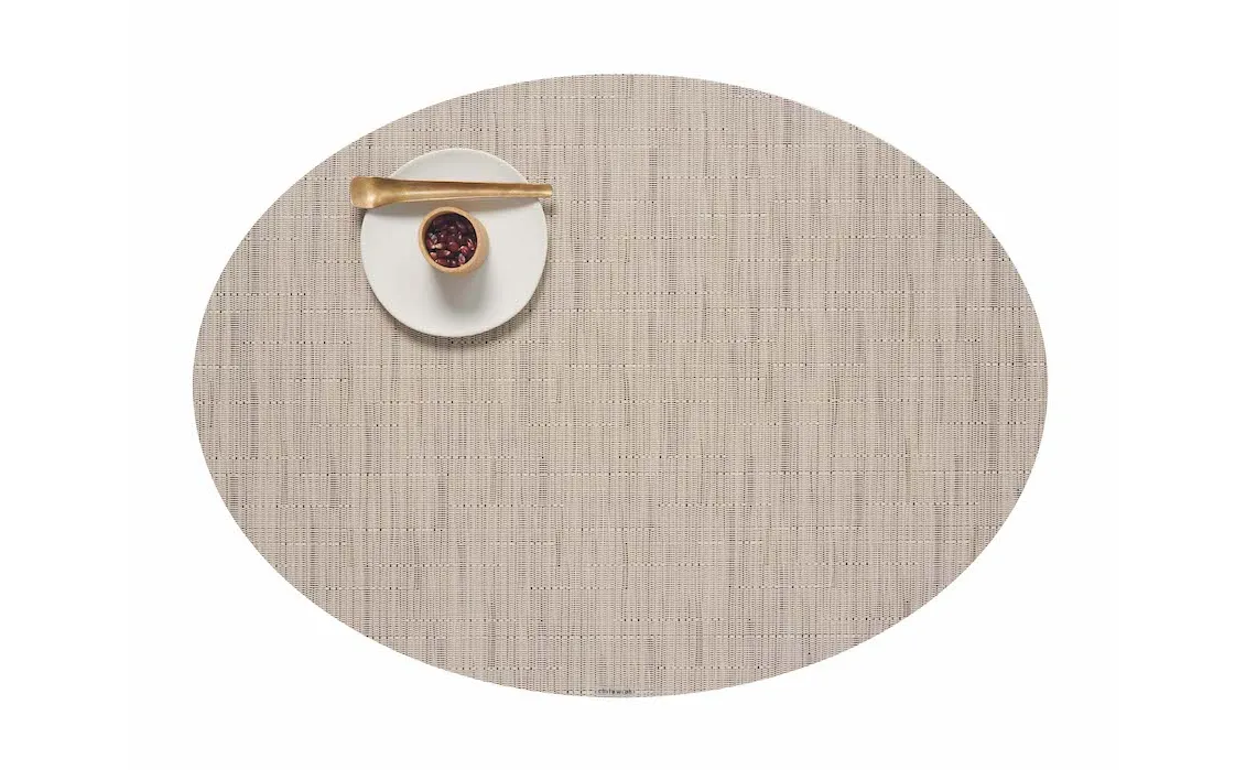 Bamboo Tablemat - Oval 14" x 19.25" - Online Only
