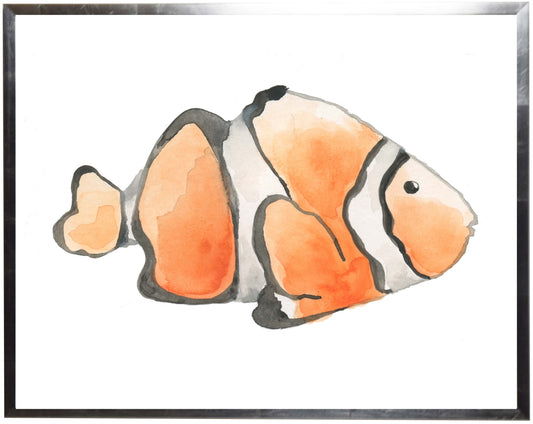 White and Orange Fish - Online Only