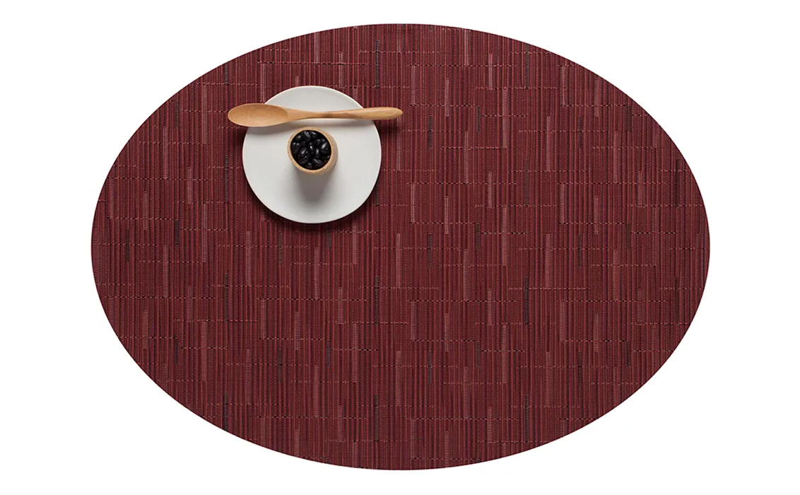 Bamboo Tablemat - Oval 14" x 19.25" - Online Only