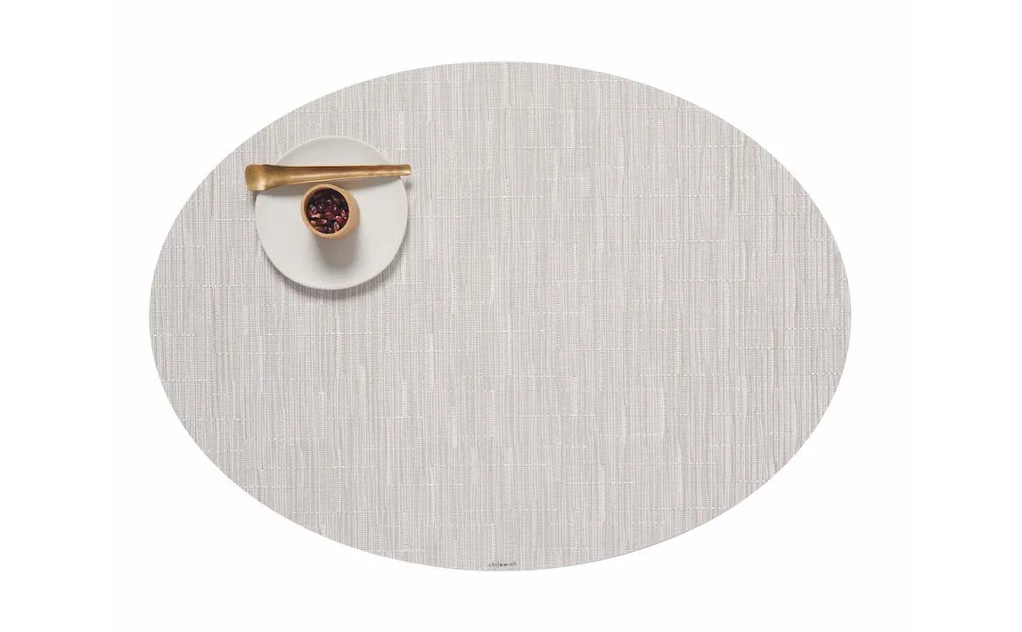 Bamboo Tablemat - Oval 14" x 19.25" - Online Only