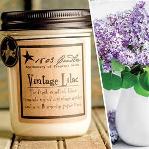 Soy Candle Vintage Lilac 14oz