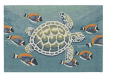 Turtle and Fish Ocean 24x36