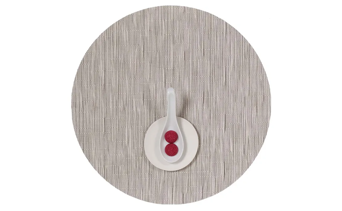 Bamboo Tablemat - Round 15" - Online Only