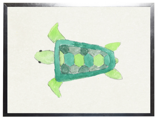 Watercolor Turtle - Online Only
