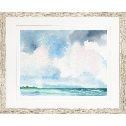 COASTAL SKYSCAPE I 32 X 26 DIS-SILVER