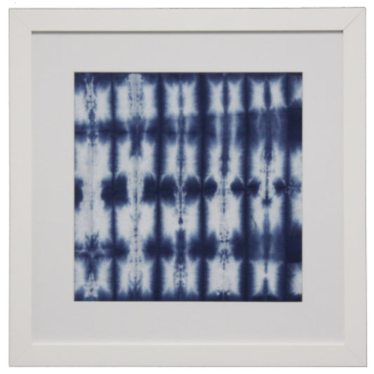 Shibori Indigo 7 Matted - Online Only