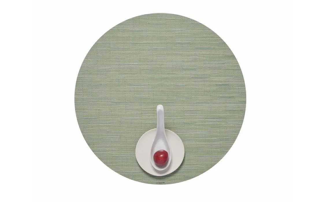 Bamboo Tablemat - Round 15" - Online Only